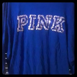 💎PINK sparkle shirt💎 3/4 sleeve size L